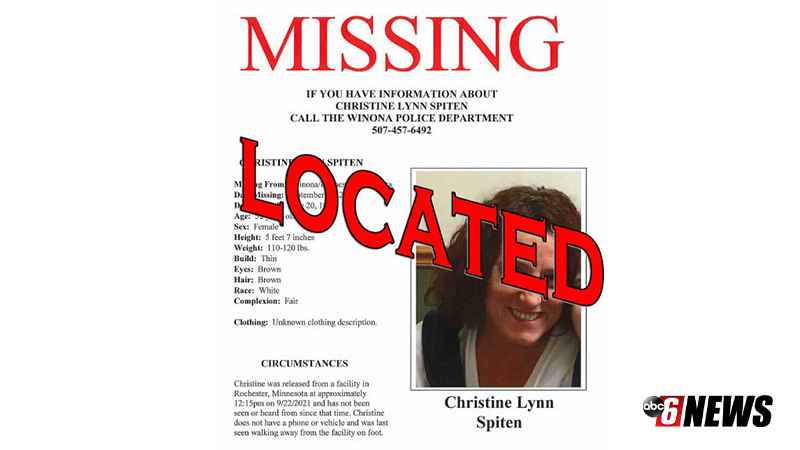 Update Missing Woman Has Been Located Abc 6 News 3081