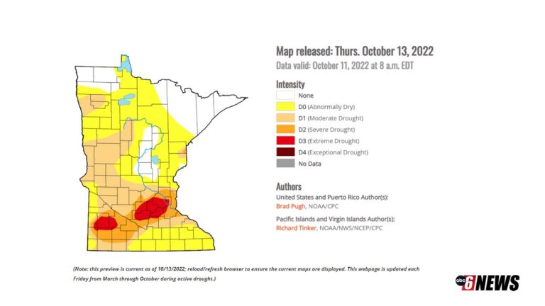 MN DNR Responds To Deepening Drought Conditions ABC 6 News Kaaltv Com   Mndnr Drought2 768x432 