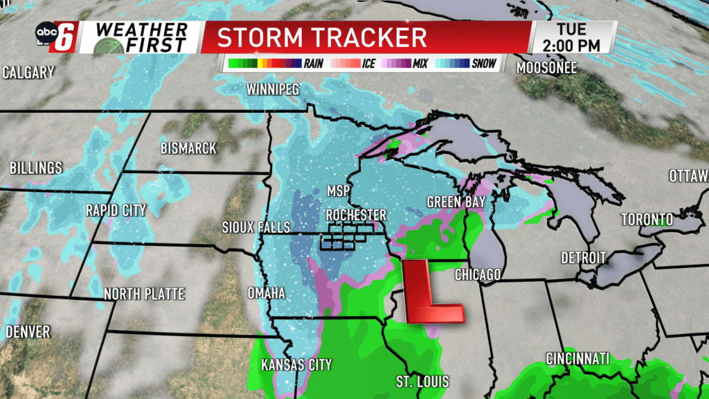 Light snow possible next week - ABC 6 News - kaaltv.com