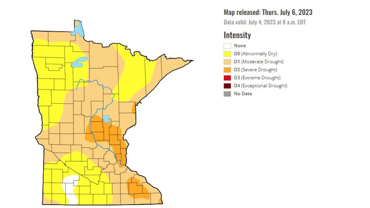 Drought conditions expand in Minnesota, Iowa - ABC 6 News - kaaltv.com