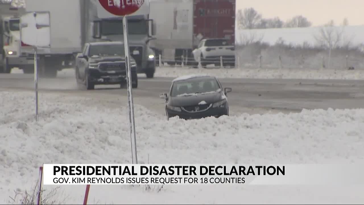 Gov. Reynolds issues request for presidential disaster declaration