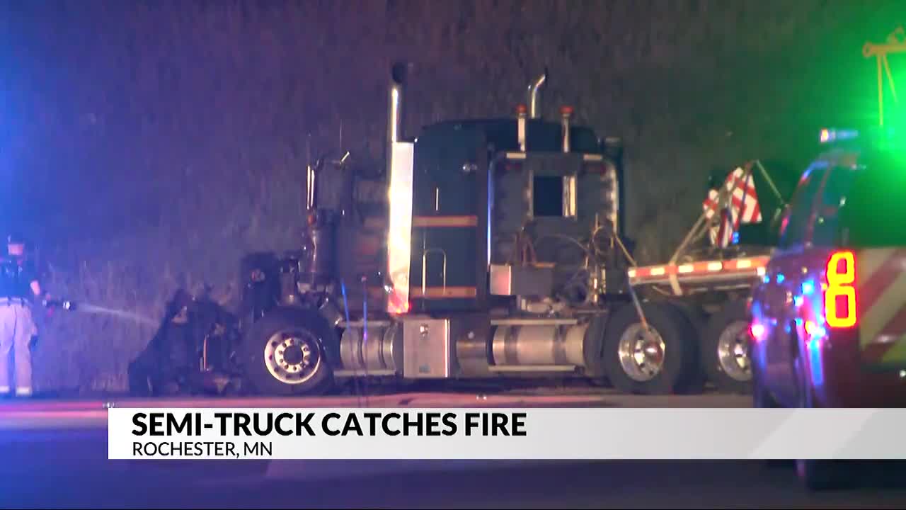 Rochester Semi Fire