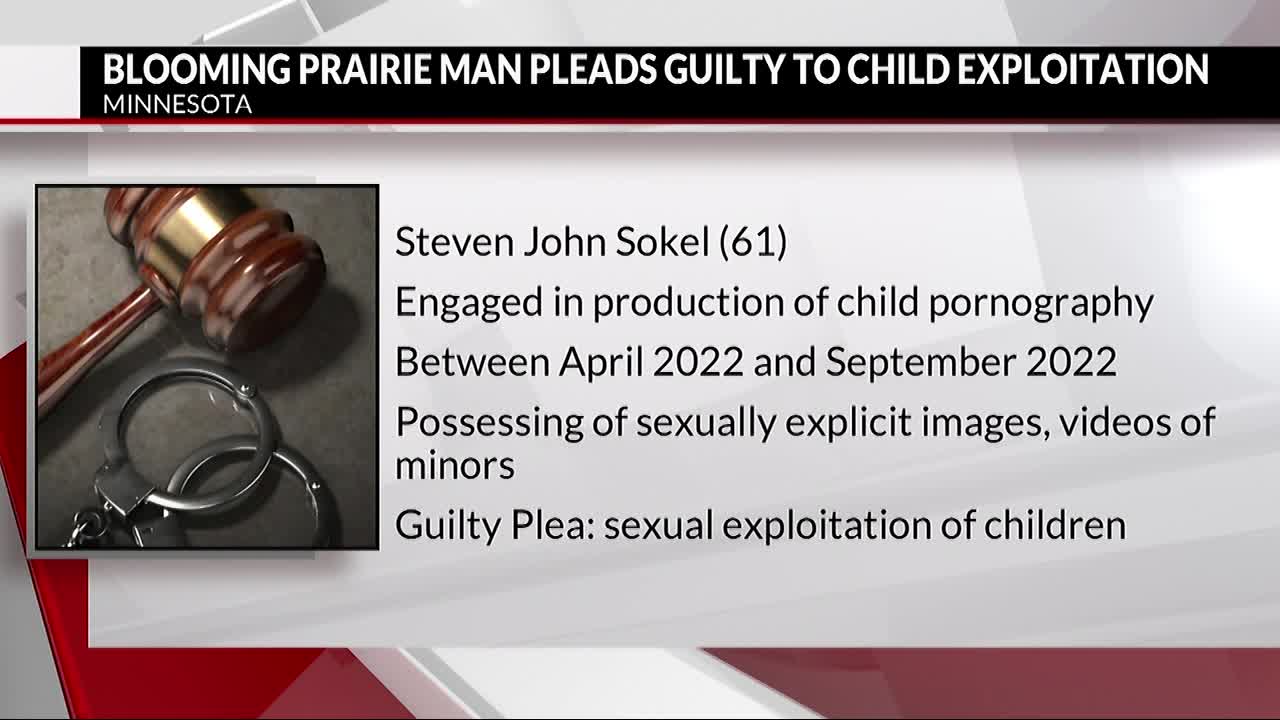 Blooming Prairie man pleads guilty for international sexual exploitation of  children - ABC 6 News - kaaltv.com