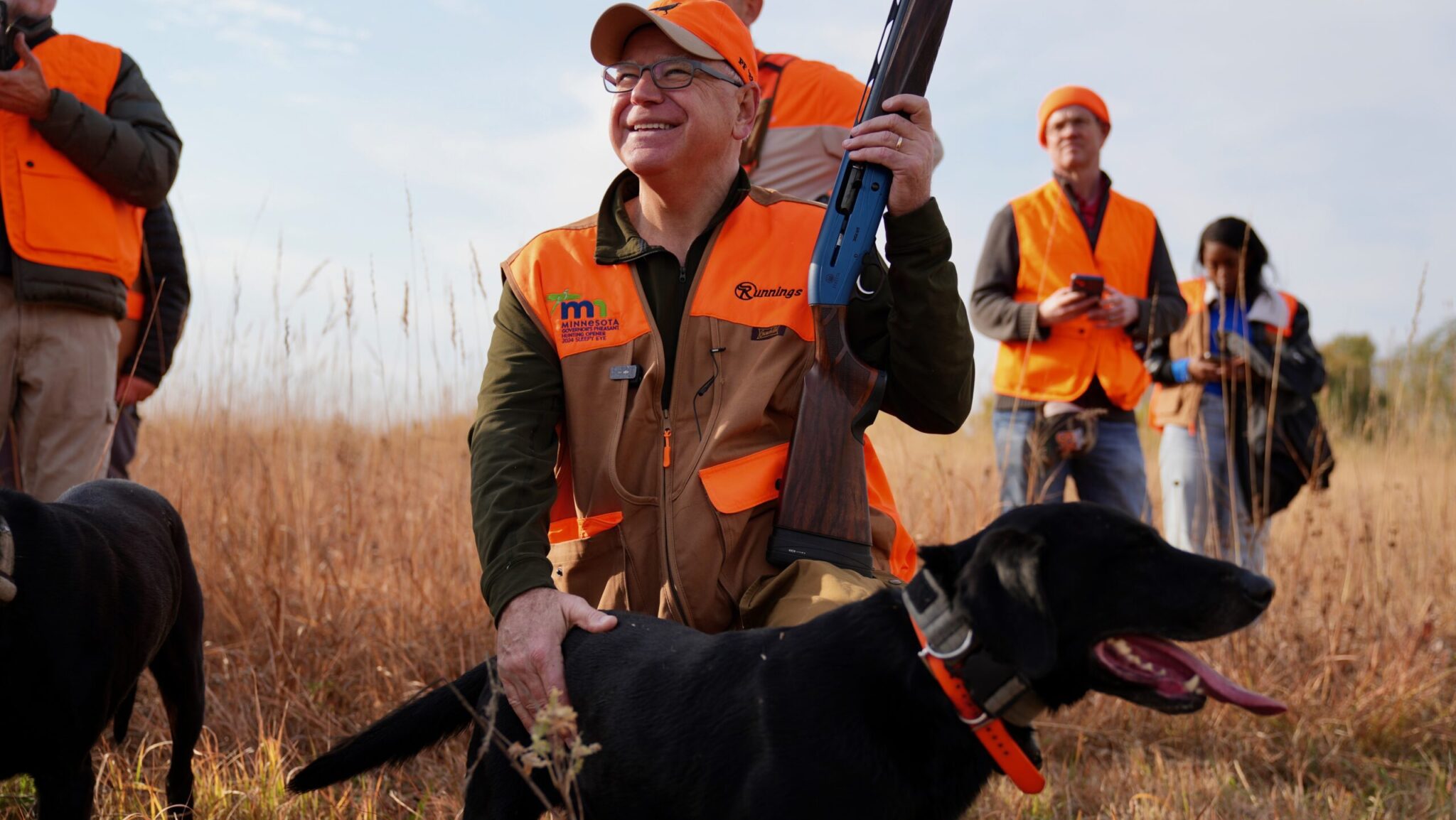 Gov. Walz, Lt. Gov. Flanagan celebrate 2024 Governor’s Pheasant Hunting