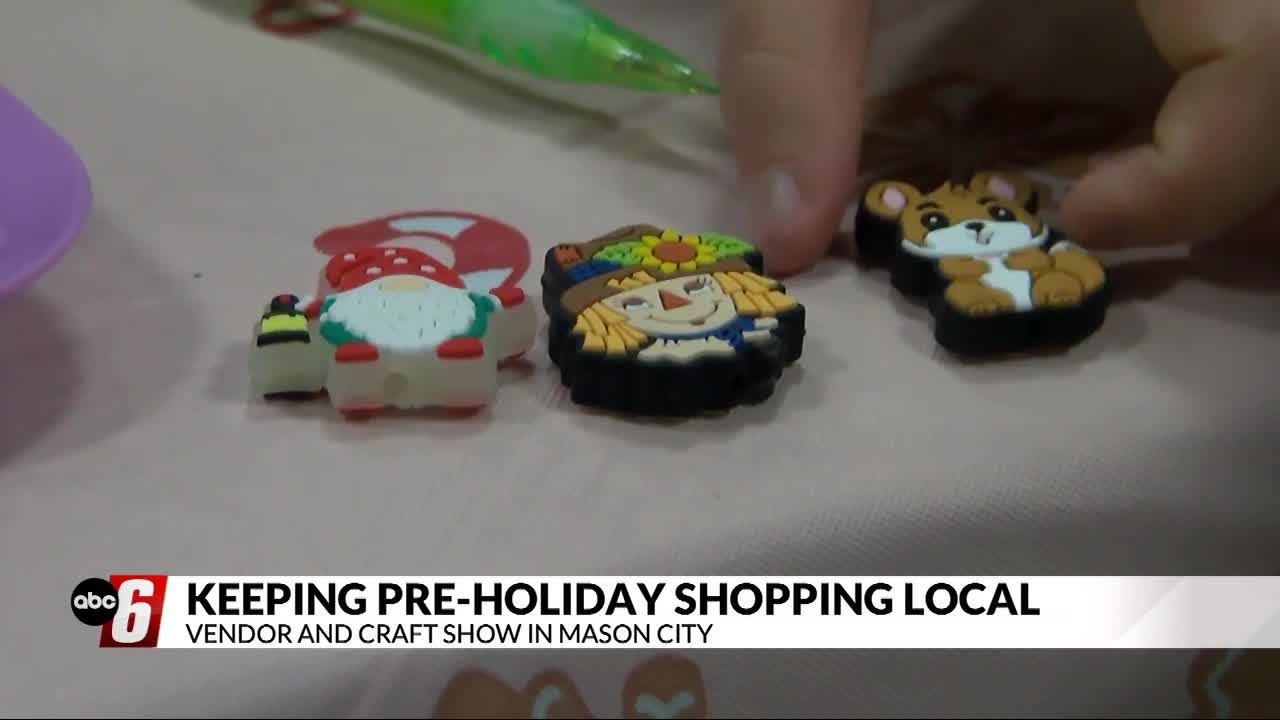 Holiday shopping kicks off at North Iowa Craft & Vendor show